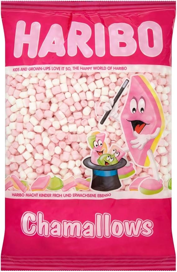 Haribo Chamallows Mini Rose Et Blanc Retro Bonbons Pour Enfants 1 Kg Amazon Fr Epicerie