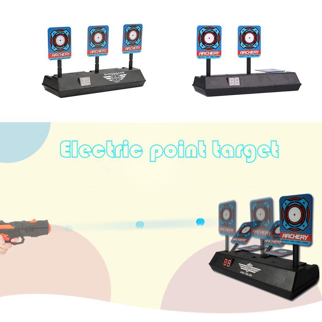 Cidere Electronic Intelligent Light Sound Scoring Target Shape Toy Kids Game Blasters & Foam Play