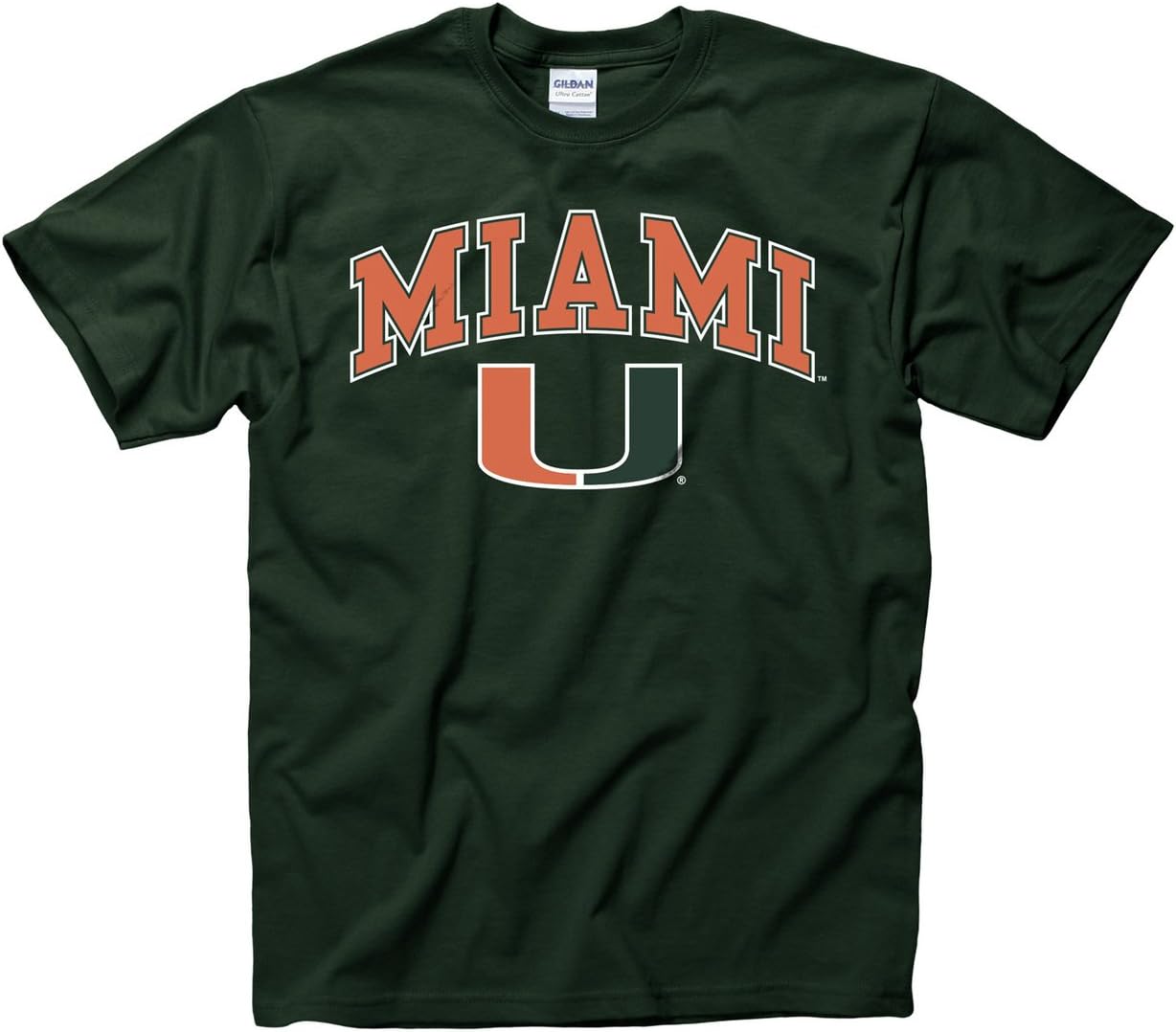 Campus Colors NCAA Adult Arch & Logo Soft Style Gameday T-Shirt
