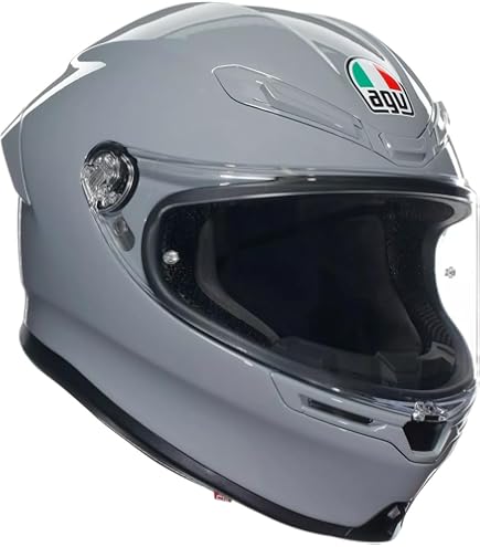 Amazon.com: AGV K6 S Street Helmet-Nardo Grey-L : Automotive