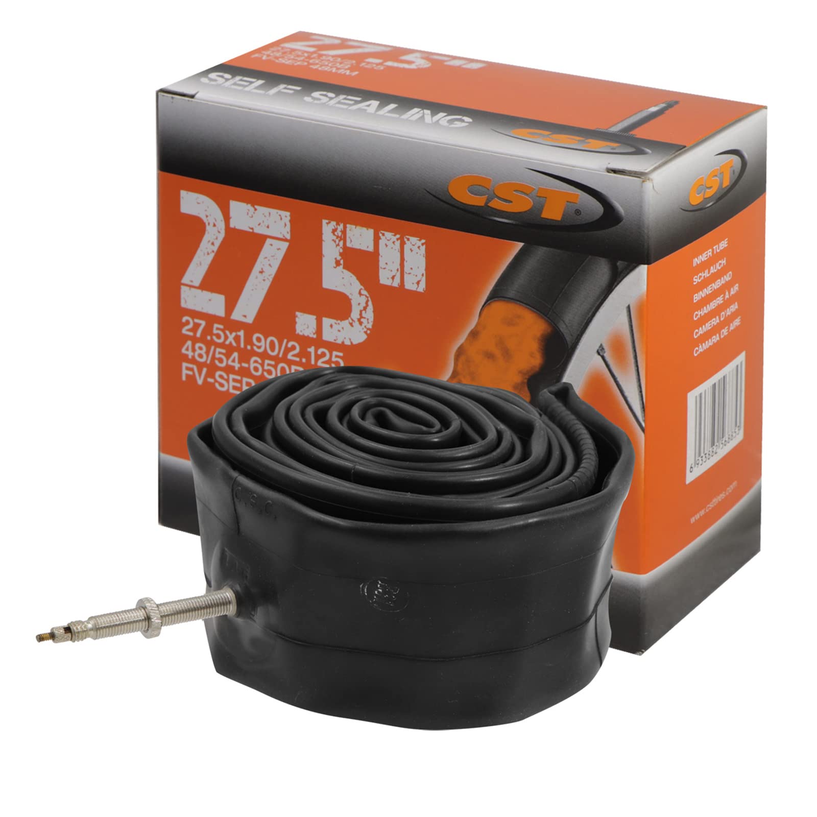 CST CS CHAMBER 27.5x1.90/2.125 FV (stroke) 48mm ANTIFOR