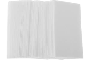 jojofuny 130 Sheets Jumbo Hair Perming Paper End Papers for Cold Perms Hair Salon Supplies