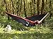 Pro Venture Camping Hammock 500 lb Capacity – Portable Double Hammock with Tree-Friendly Straps and Carabiners, Lightweight for Backpacking, Hiking, Travel, Beach, Backyard
