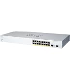 Cisco Business CBS220-8T-E-2G – Commutateur Intelligent 8 Ports Gigabit + 2 SFP 1G, Gestion Simple, Sécurité Renforcée, Garantie 3 Ans