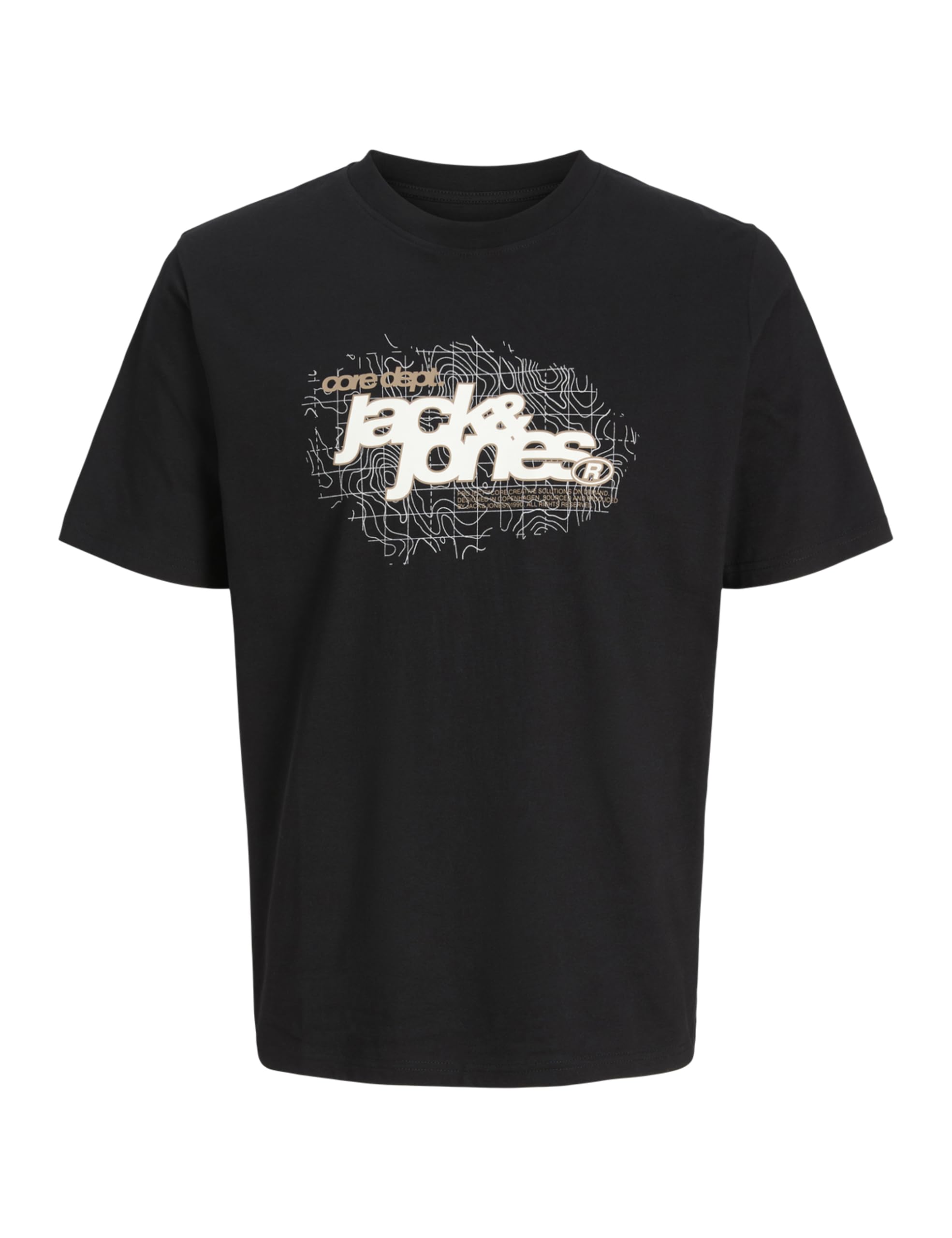 JACK & JONES Jcogrid Branding Tee Ss Crew Neck 3Pk Mp 6