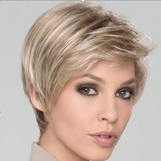 Amazon Com Zlolia Short Bob Hair Wigs Straight With Flat Bangs