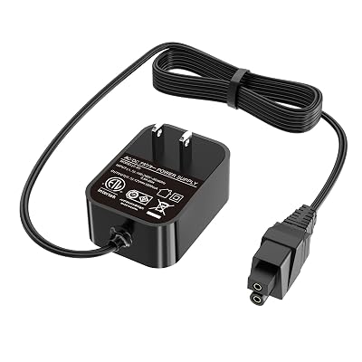 WUKUR Charger for Dirt Devil Versa Vacuum BD22025 BD22050 BD30025 BD22052 BD30025BFD BD10315B Replacement for 440013094 440008693 Dirt Devil Vacuum Cleaner Charger with 5.9FT Power Cord