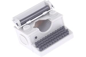 Classic Small Typewriter Model Decorative Desk Display Dollhouse Lovers and History Lovers Dollhouse Typing Machine Accessori