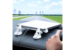 for Starlink Mini Car Mount for Dashboard,for Starlink Mini Mounting Kit Accessories for Car,Linkoostar Car Suction Cup Mount