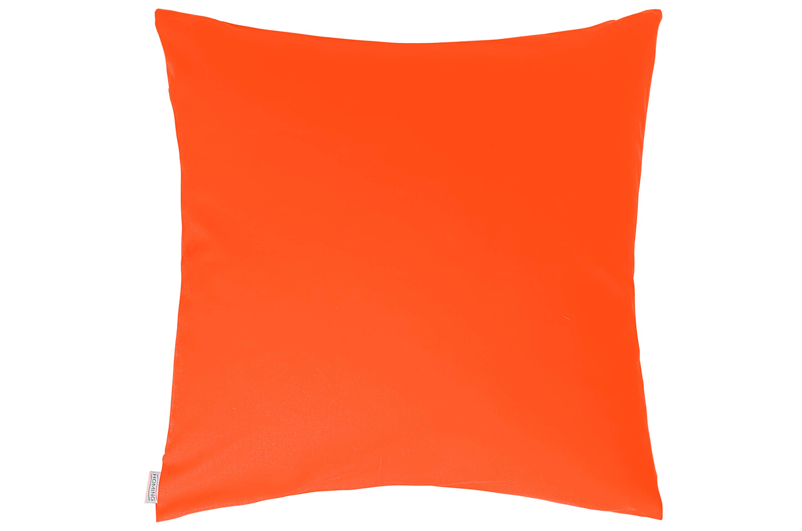 Homing Decorative Cushion Cover Orange Plain (1 Piece) 40 x 40 cm