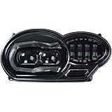 CPOWACE LED Headlight Assembly Compatible with Motorcycle BMW R1200GS & Adventure 2004-2012