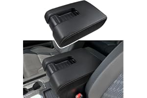 DEYTOP Center Console Cover for Toyota Tundra 2014-2021 Accessories Car Armrest Cover for Toyota Tundra Anti-Scratch Leather 