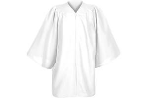Erligo Unisex Kids Matte Graduation Gown for Preschool Kindergarten and Primary
