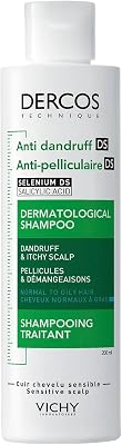 , Dercos Technique, Champú anticaspa, Para cabello graso, 200 ml