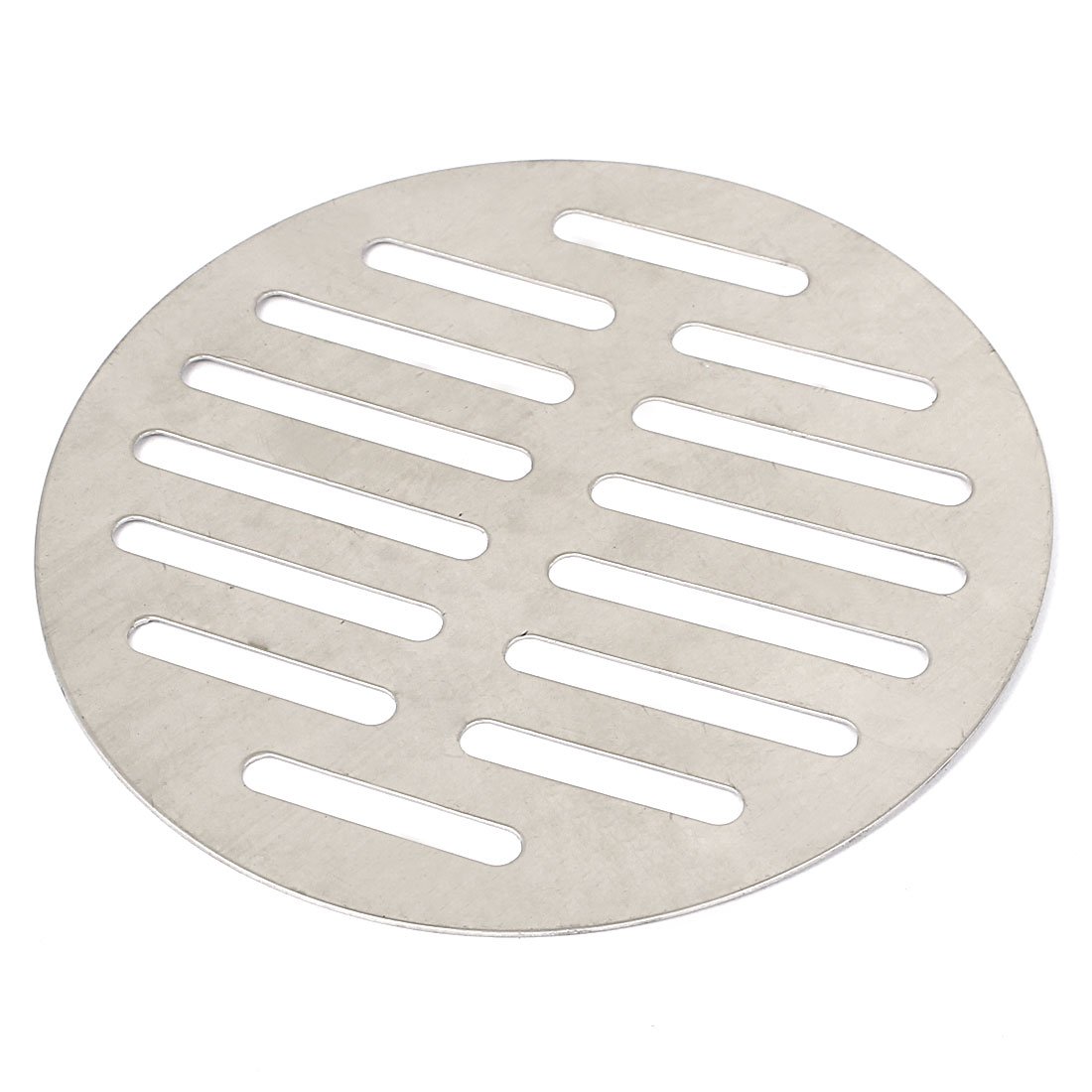 Sourcingmap Stainless Steel Round Sink Floor Drain Strainer Cover 5 Inch Dia