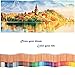 Egoshop 100 Color Marco Renior Oil Base Colored Pencils Set for Artist Sketching Drawing Writing Art Painting/Adult Coloring Books Metal Tin Case