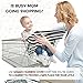 Baby Nursing Cover for Breastfeeding - 3 Pack Premium Set of Car Seat Canopy & Nursing Pads - Use As Stretchy Scarf, Poncho, Shawl, Wrap Up for Infant Boys & Girls