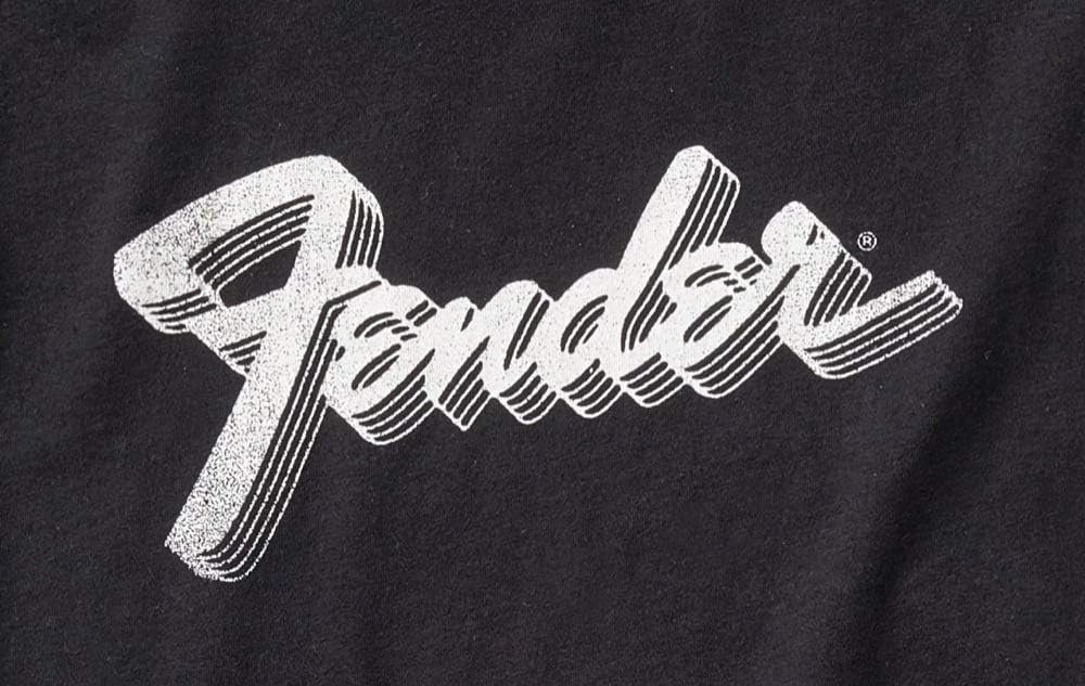 Fender® 3D Logo T-Shirt Black S - Image 3