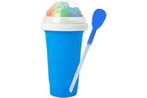Nebula-X Slushie Maker Cup, Magic Quick Frozen Smoothie Cup, Double Layer Squeeze Cup, DIY Homemade Milkshake, Ice Cream Make