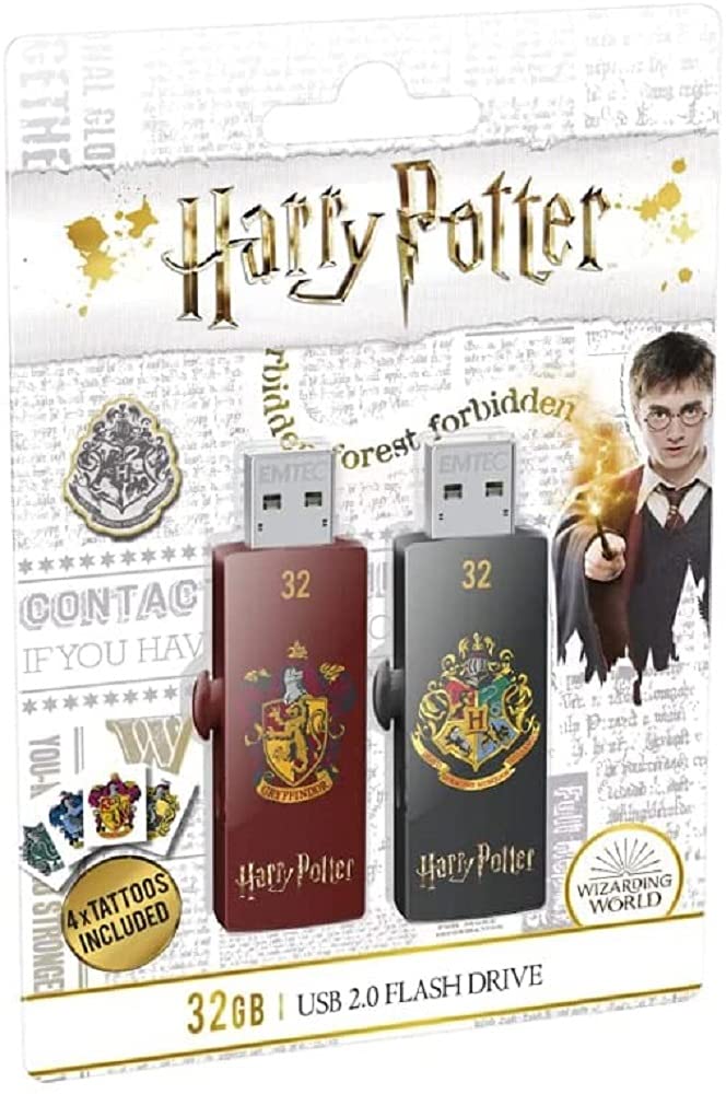 EMTEC Harry Potter M730 USB 2.0 Flash Drive - 32GB