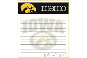 Fanatic Group Iowa Hawkeyes Memo Note Pad - 2 Pads