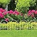 Origin Point Gard'n Border Round Folding Fence, White, 10-Inch x 10-Feet (51010)