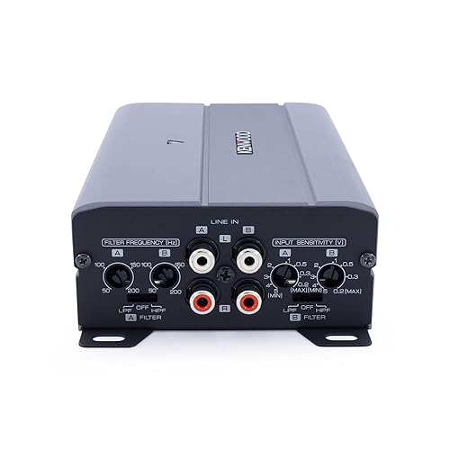 Kenwood KAC-M3004 Compact 600W 4-Channel Car/Marine/Powersports