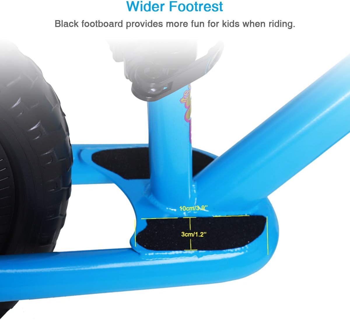 JOYSTAR 12/14 Inch Lightweight Kids Balance Bike for 2 3 4 5 6 Years Old Toddlers, Kids Push Bikes, Glider Bike with Footrest and Handlebar Pads: Sports & Outdoors