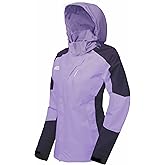 Ginsiom Women's Rain Jackets Waterproof with Hood Lightweight Rain Suit for Women Ladies Rain Coats Outdoor Windbreaker