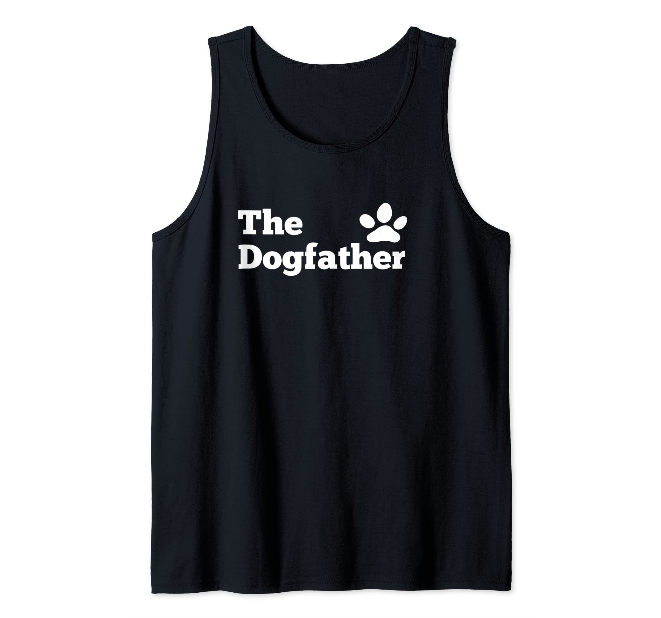 The Dogfather Best Dog Dad Paw - The Dogfather Tank Top