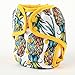 One Size Cloth Diaper Cover Snap with Double Gusset (Pineapple)