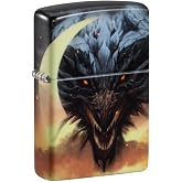 Zippo Dragon Design Glow in the Dark Green Matte Pocket Lighter