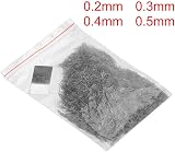 Brrnoo 100g Stainless Steel Polishing Pins Kit 0.2-0.5mm Magnetic Tumbler Glass view 2