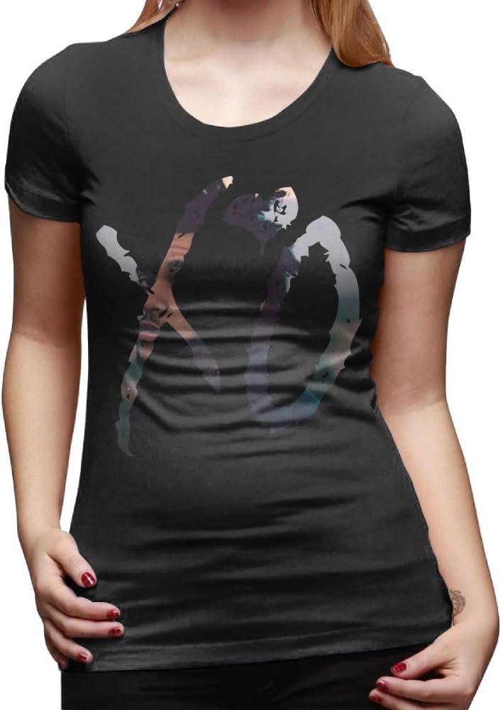 GOOOET Women's The Weeknd XO Logo Cotton T-Shirt