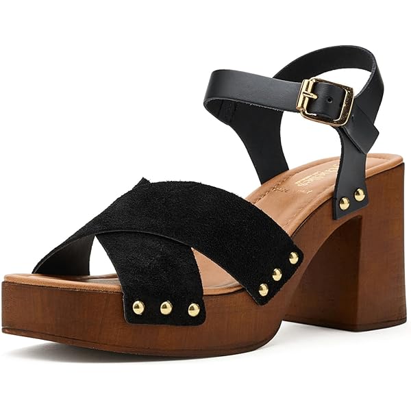 Amazon.com | Seychelles Women's Step Forward Sandals Black Suede 6