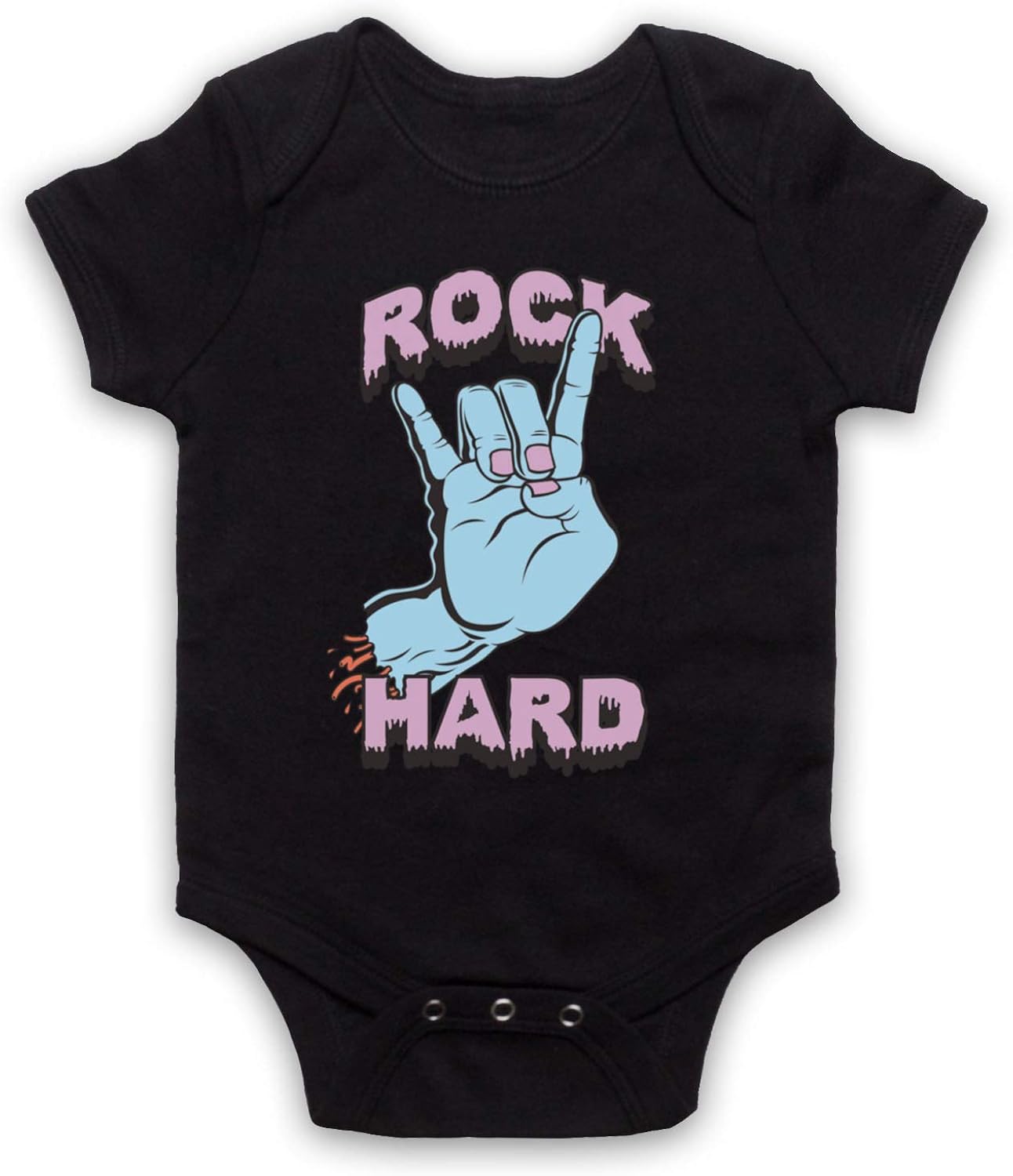 heavy metal baby grow