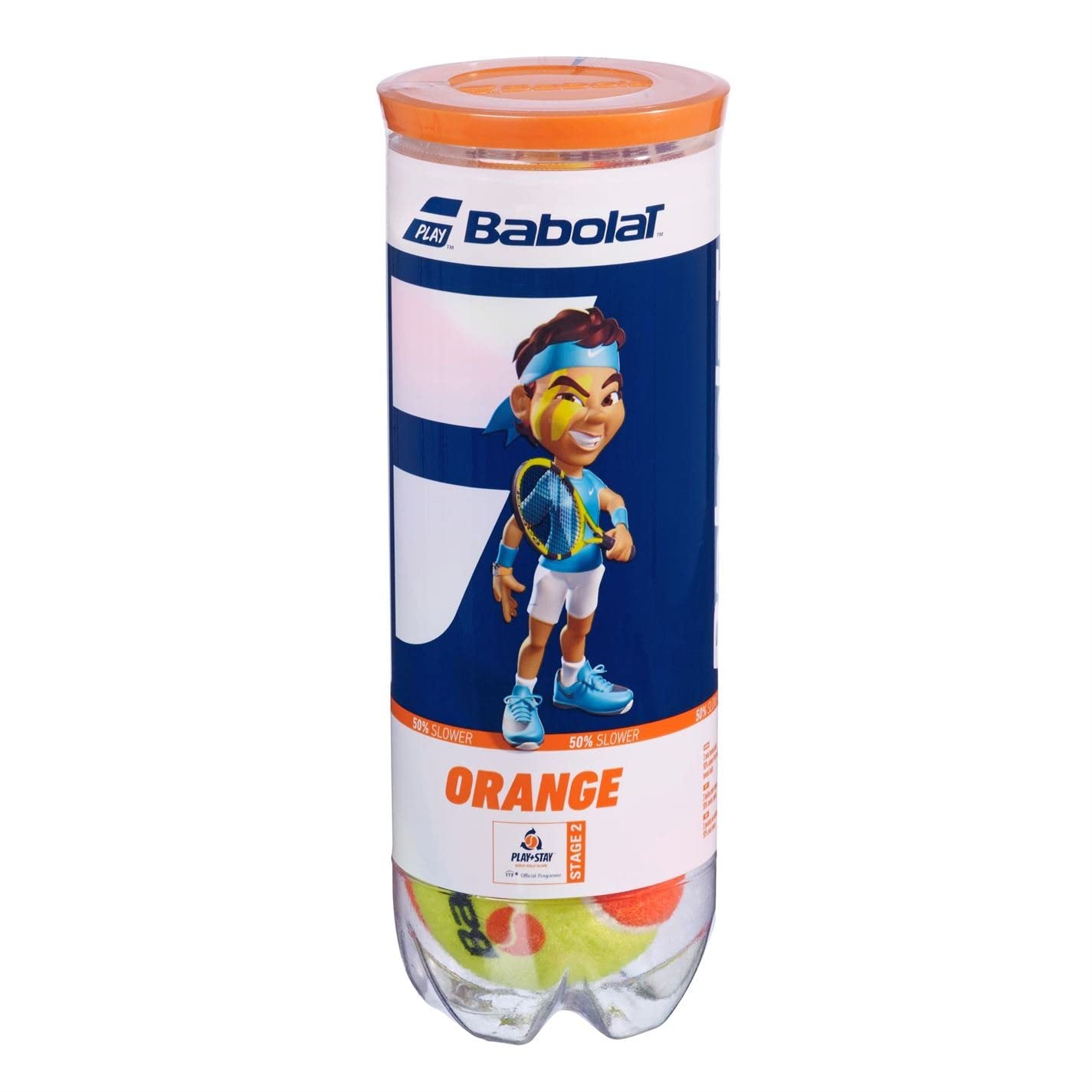 BABOLAT ORANGE X3 Ball - Yellow - (Amarillo), UNIQ