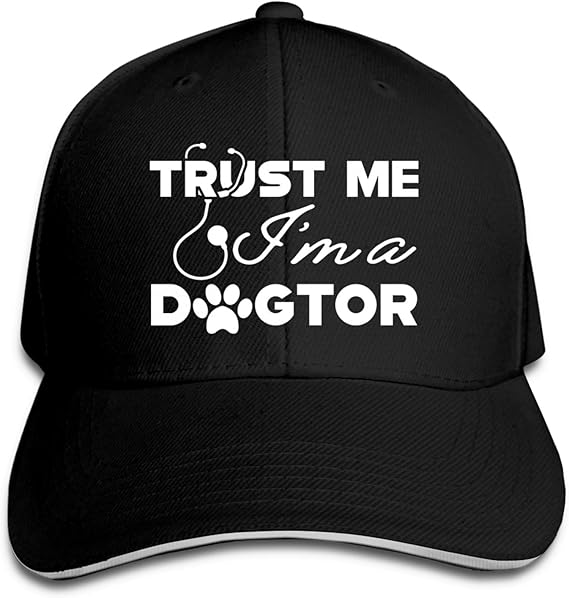 Veterinarian Trust Me I'm a Dogtor Hats for Men Women Baseball Cap Sun