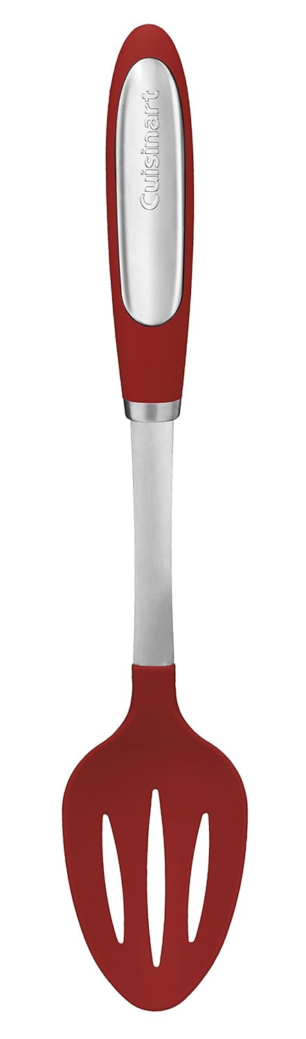 Cuisinart CTG-07-LSR Nylon Slotted Spoon, Red