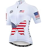 Women's Cycling Jersey, Short Sleeved Bike Shirt Mountain Jersey Comfortable Quick Dry Wear Top