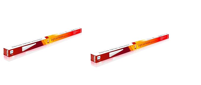 Philips Ujjwal 20-Watt LED Batten (Pack of 2, Cool Day Light)