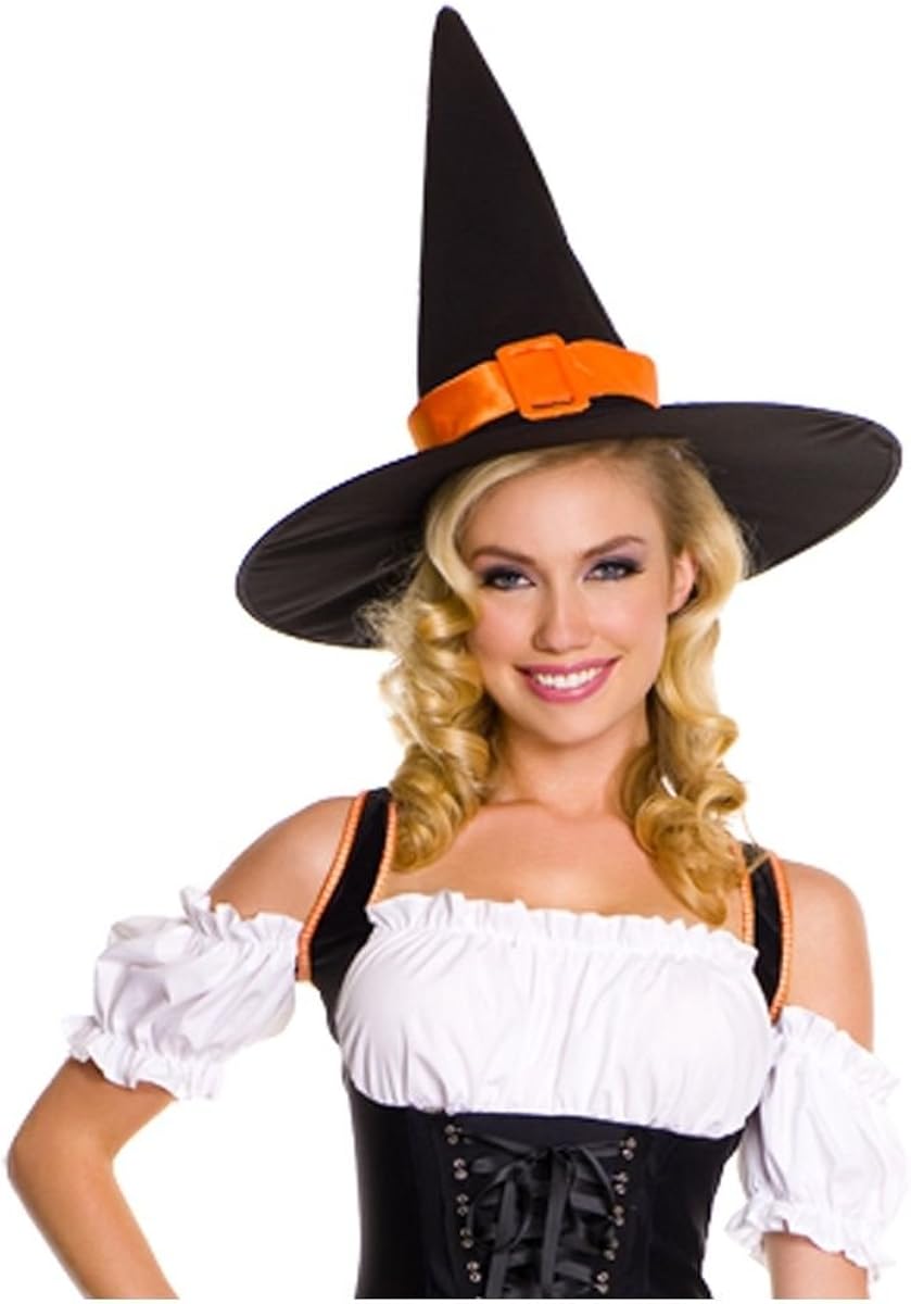 GSG Candy Corn Witch Costume Adult Halloween Fancy Dress Clothing
