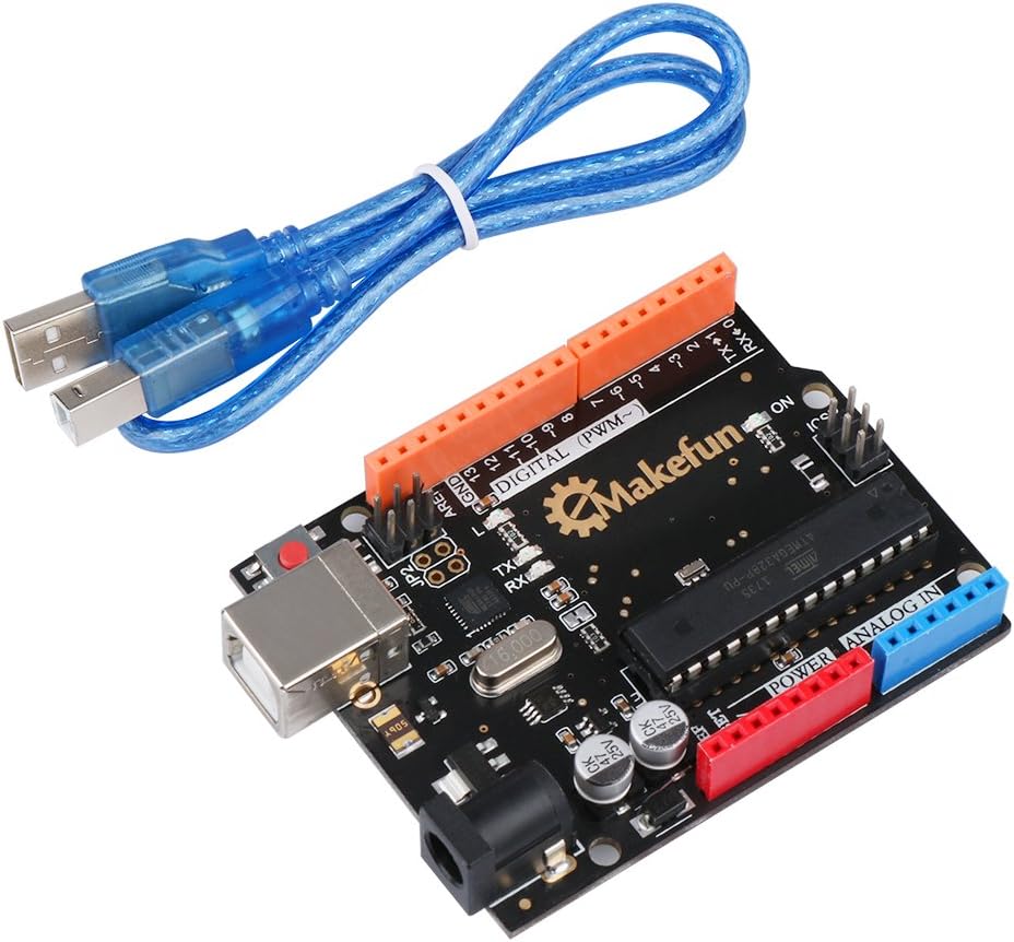 Emakefun Microcontroller Board ATmega328P with USB Cable for Arduino R3