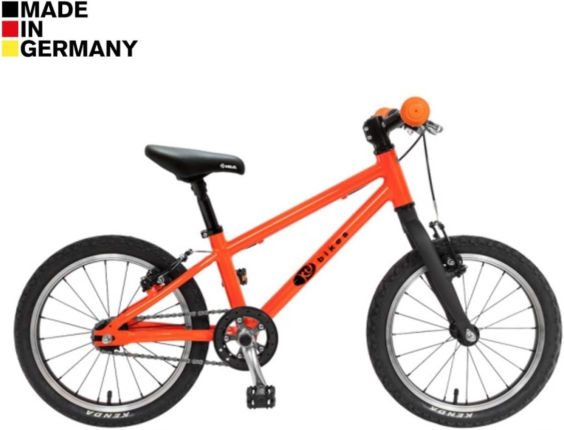 KUbikes 16 Basic - Orange | from 3 years | 5,7kg | 98 cm Child hight / 40 cm inseam lenght