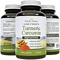 Turmeric Curcumin Extract, Natural Supplement - Standardized to Contain 95% Curcuminoids - Highest Grade Capsules with 500 Mg of the Root and Extract 60 Capsules