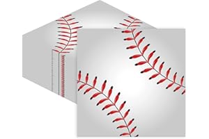 LDFDRT Baseball Napkins Baseball Paper Napkins Disposable Sports Theme 13 x 13 Inches Cocktail Napkins for Birthday Baby Shower Baseball Party Decorations