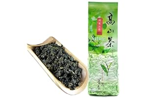 FullChea - Natural Alishan Oolong Tea Loose Leaf 250g - Formosa Oolong High Mountain Tea - Taiwan Gaoshan