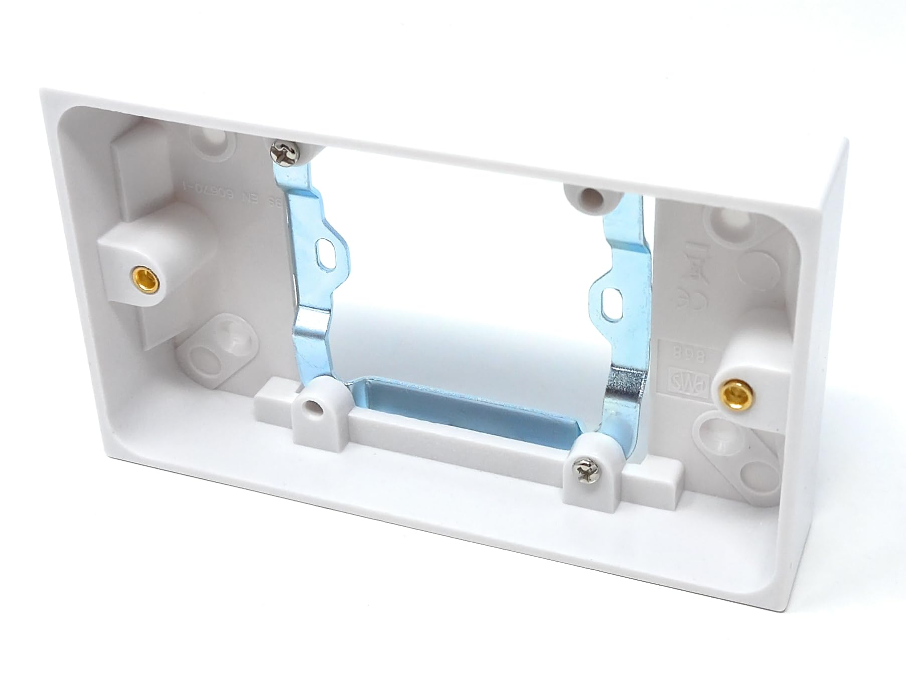 1pcs. Single Gang Wall Socket to Double Wall Gang Socket Converter Faceplate, Providing Additional Outlets