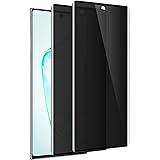 [2 Pack] LYWHL for Samsung Note 10 Plus Privacy Screen Protector, Anti-Spy Tempered Glass Screen Protector for Note 10 Plus, 