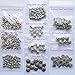 Heather's cf Mixed Silver Sea Animal Charms. 100 pcs Antique Silver Non-Tarnish, Lead-Free, Cadmium-Free, Nickel-Free Beads for DIY Jewelry Making, Bracelets, Necklaces, Earrings, Crafts, Bulk